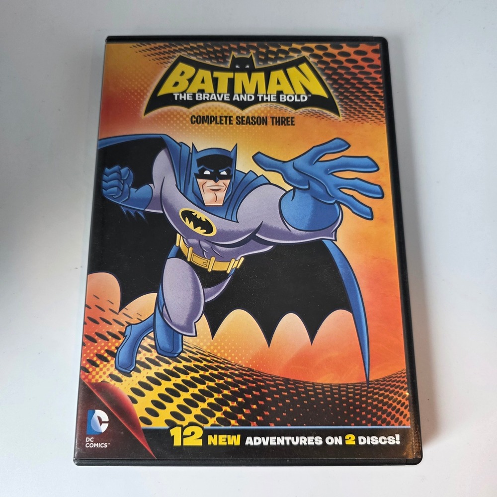 Batman The Brave and the Bold Complete Season Three DVD 2-Disc Set DC Comics